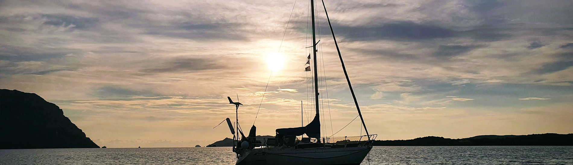 Ankerbucht vor Aguilas, Spanien